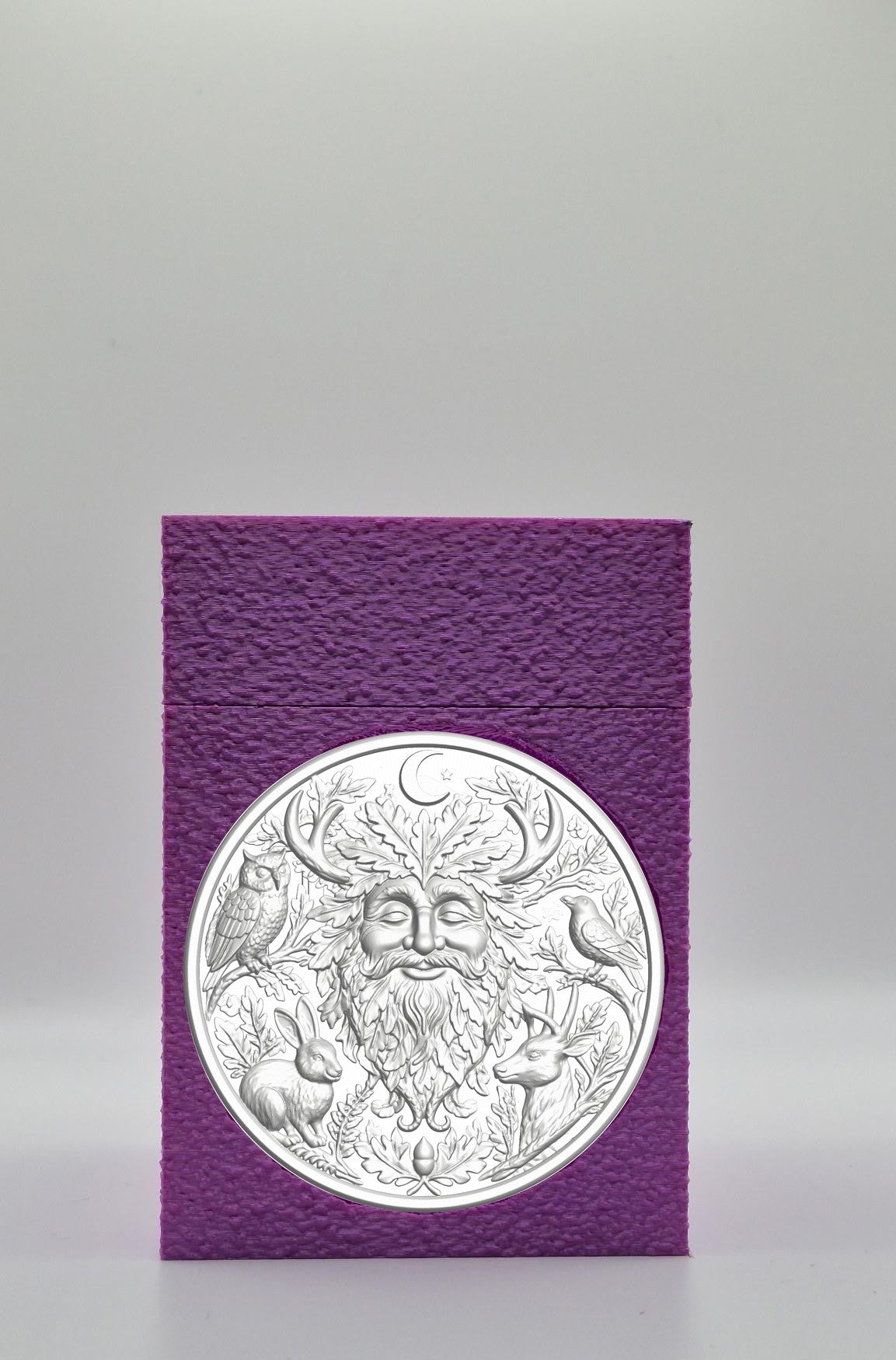 Tree Spirit Card Box — Purple