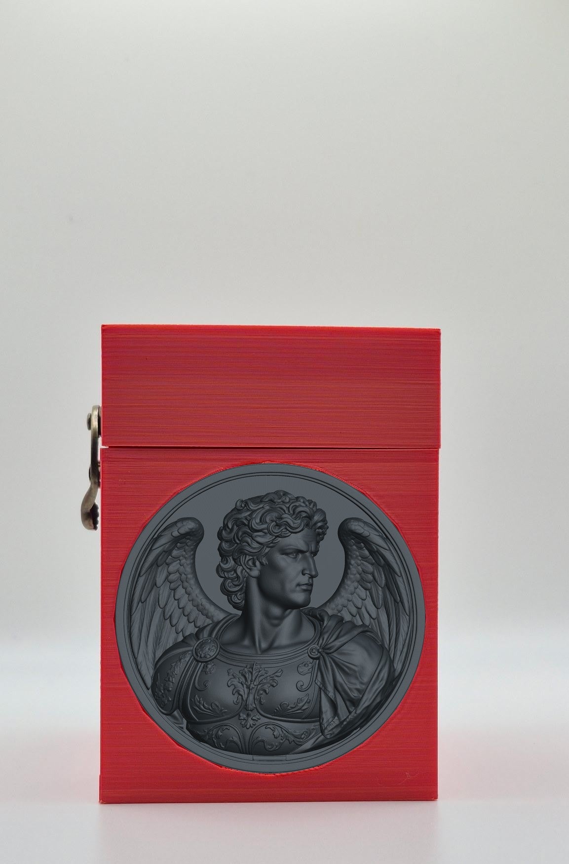 Angel Card Box — Red
