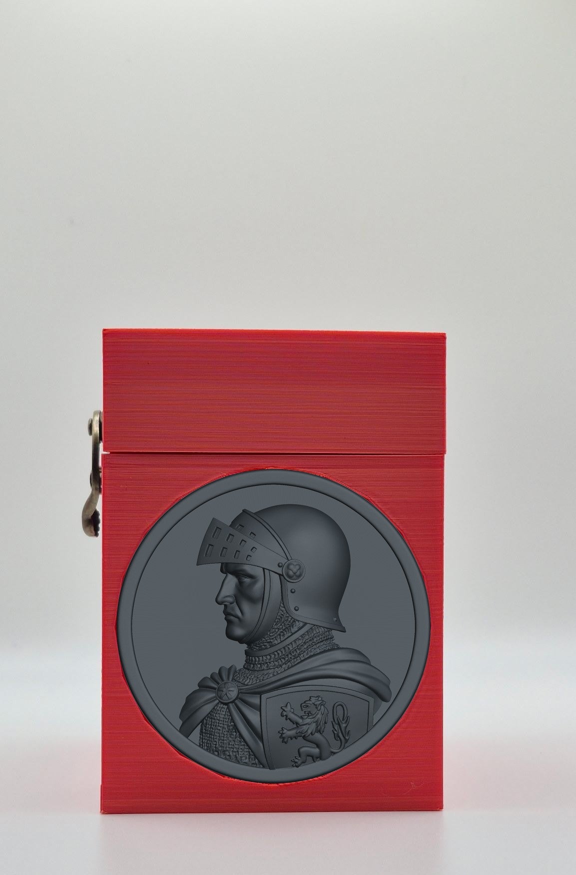 Knight Card Box — Red