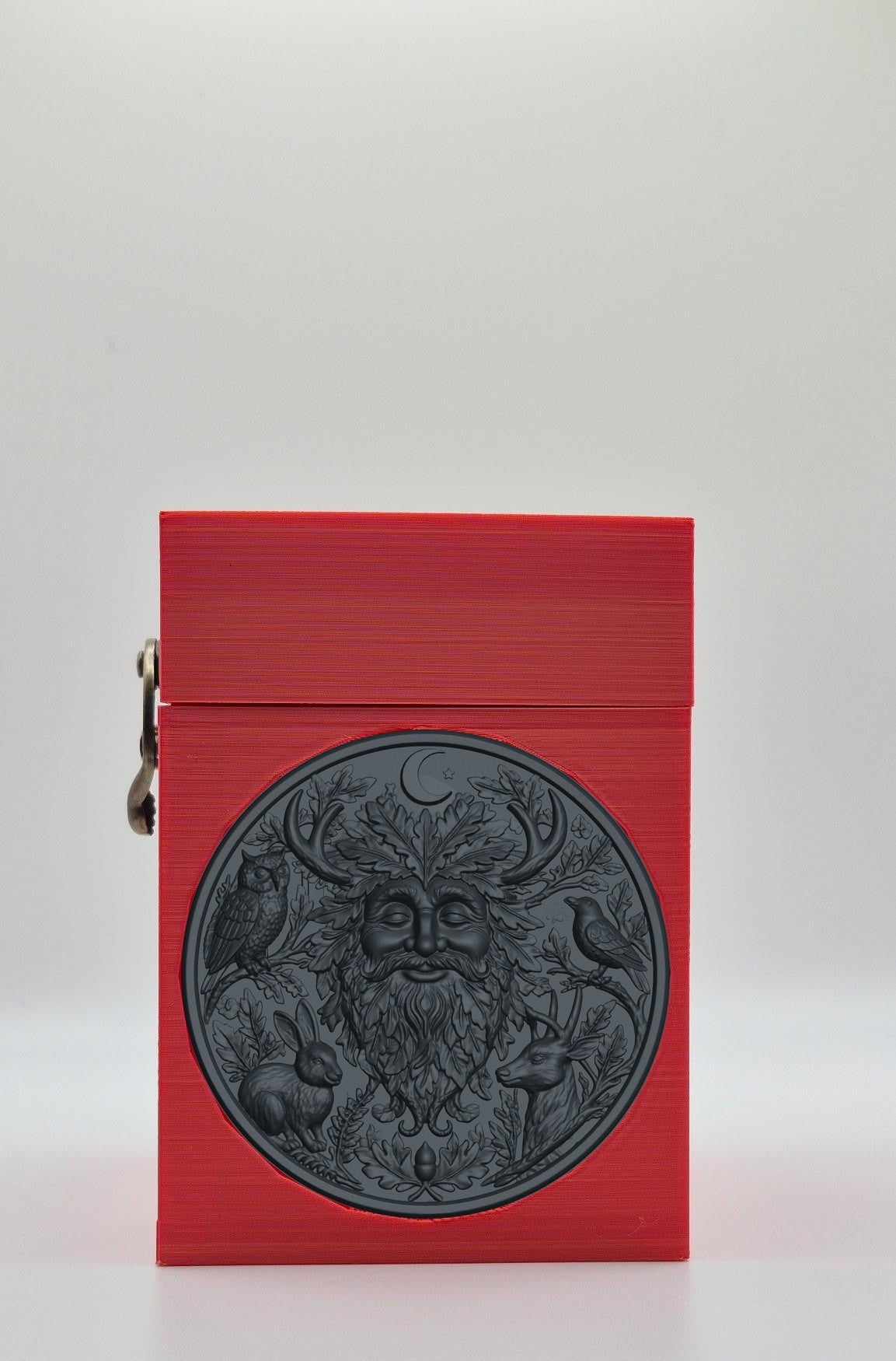 Tree Spirit Card Box — Red