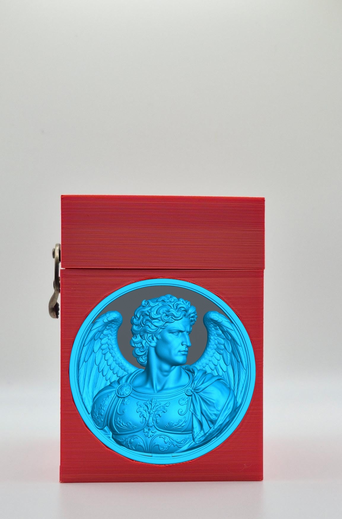 Angel Card Box — Red