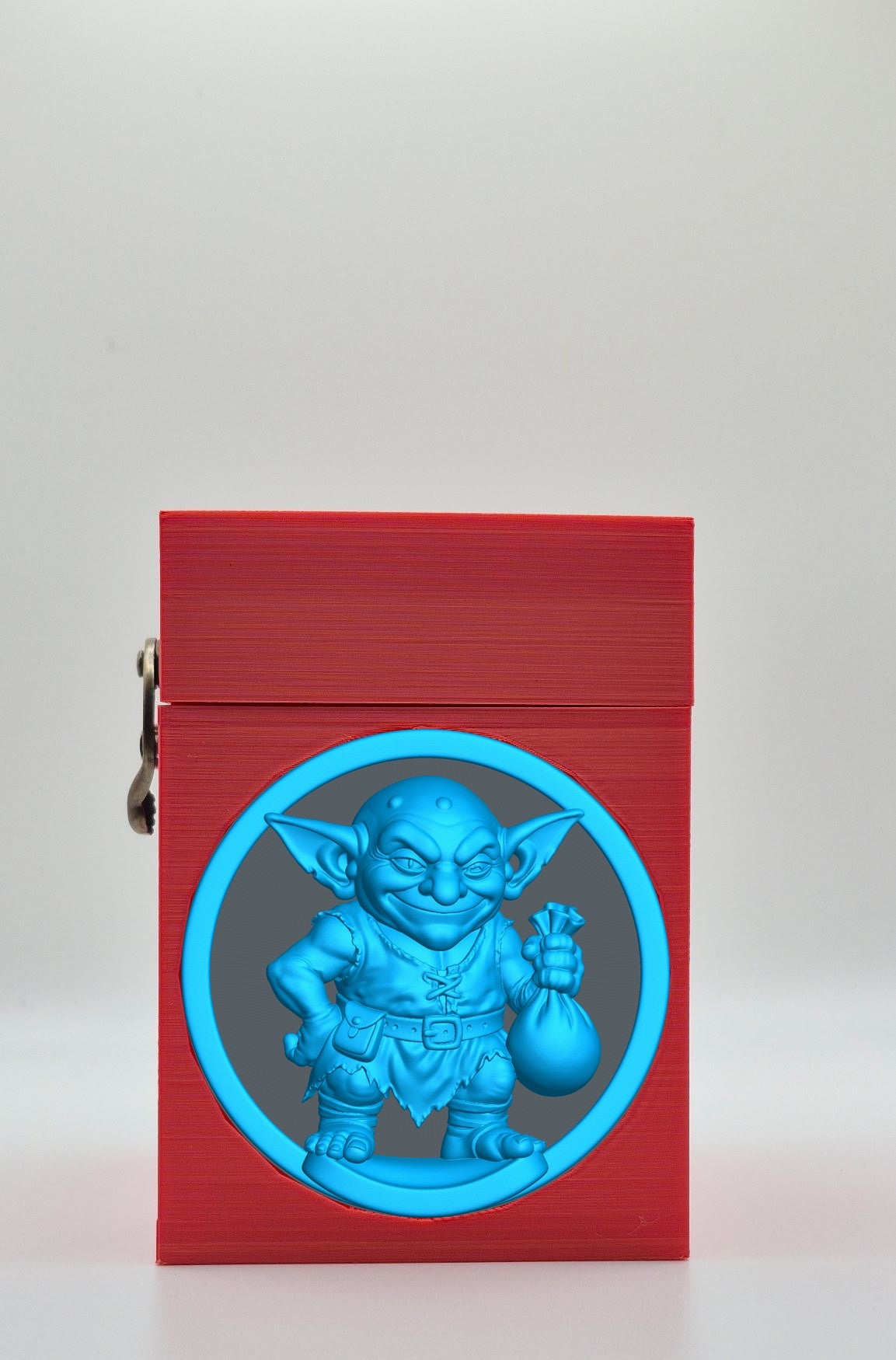Greedy Goblin Card Box — Red