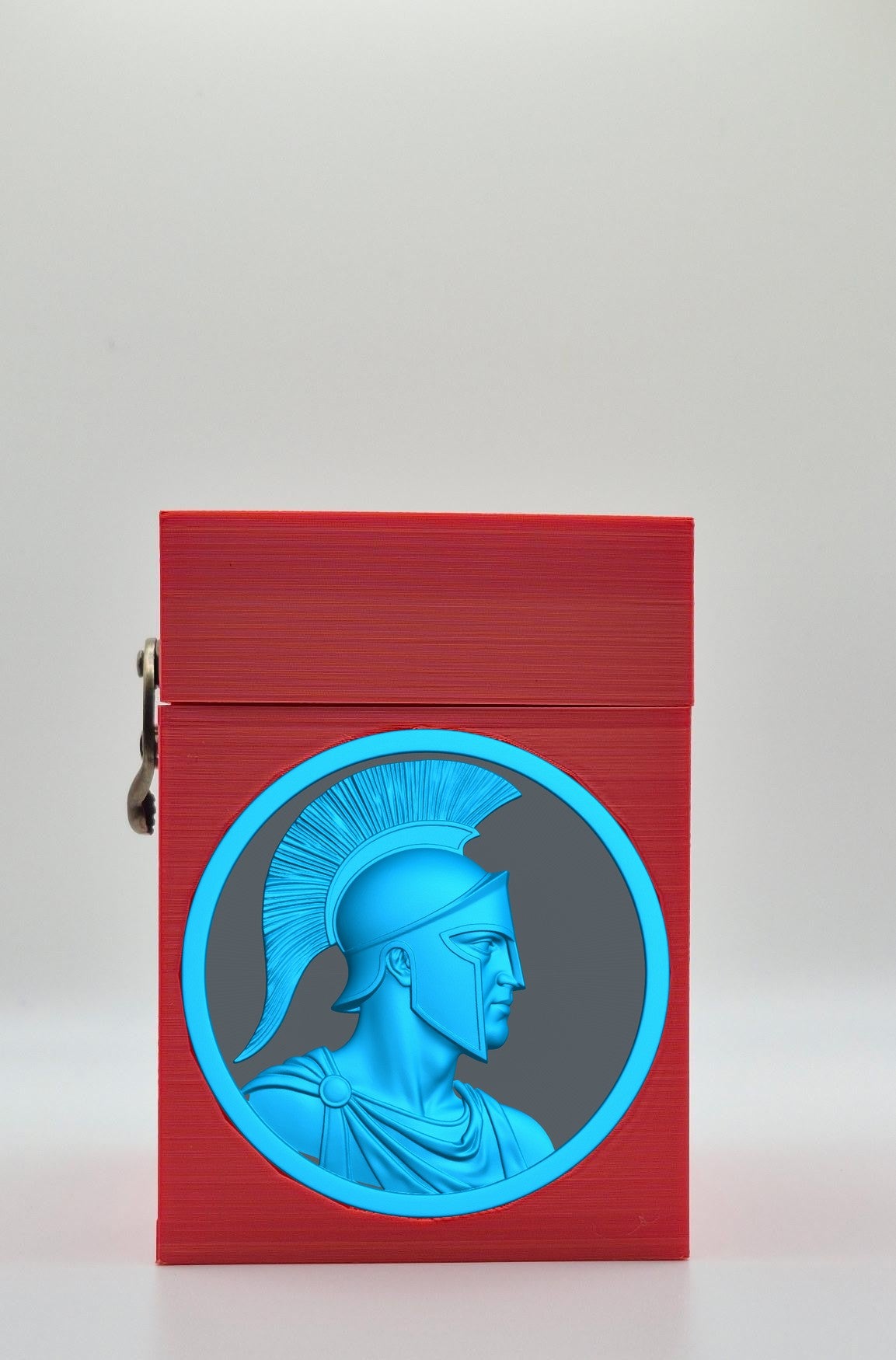 Spartan Card Box — Red
