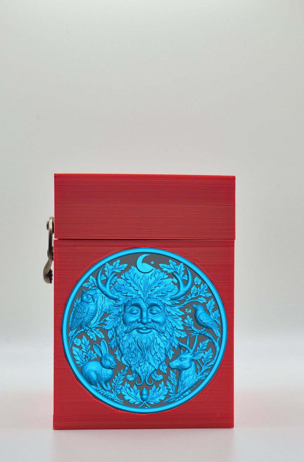 Tree Spirit Card Box — Red
