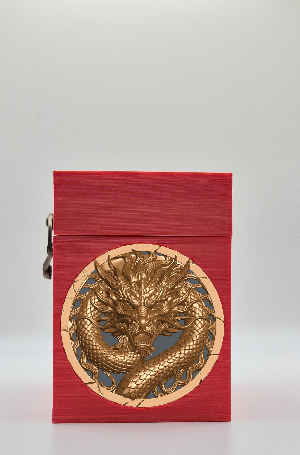 Dragon Card Box — Red