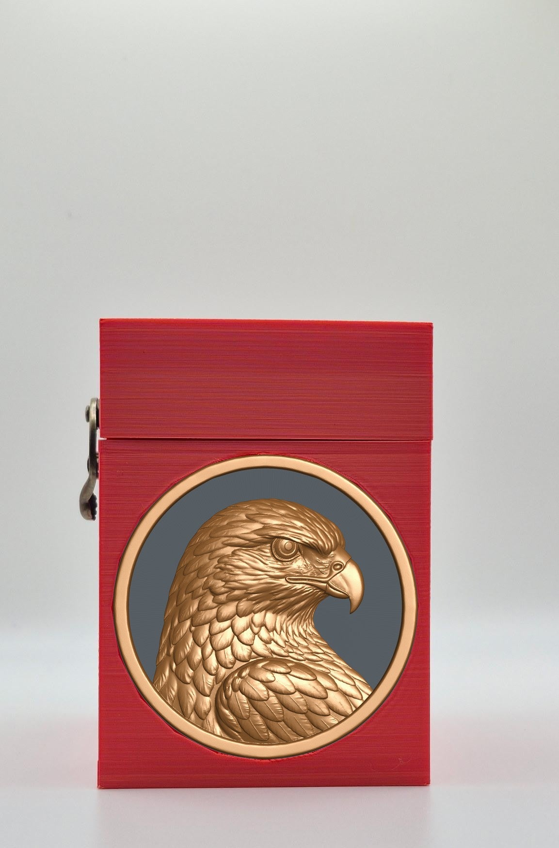Eagle Card Box — Red