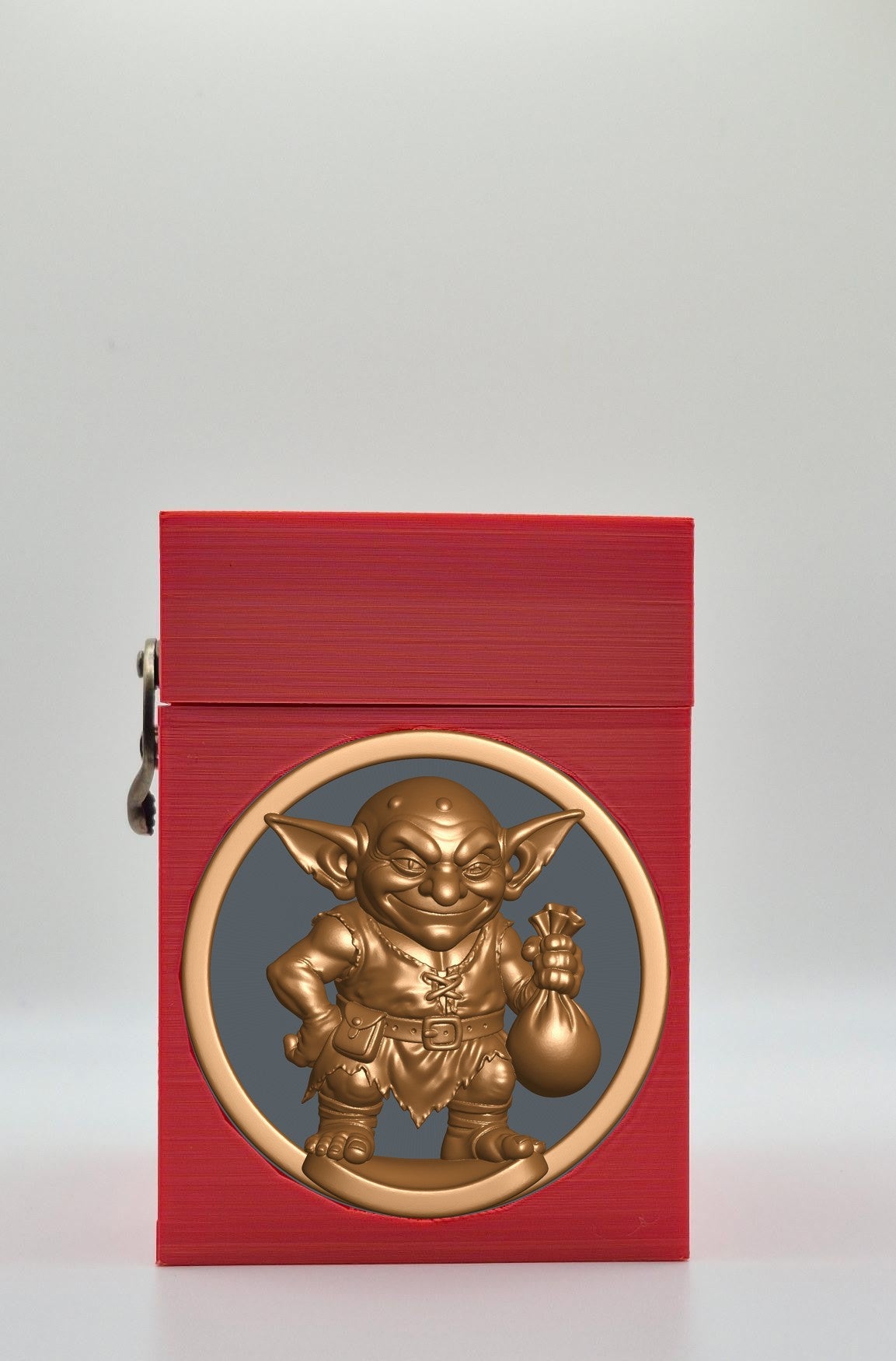 Greedy Goblin Card Box — Red