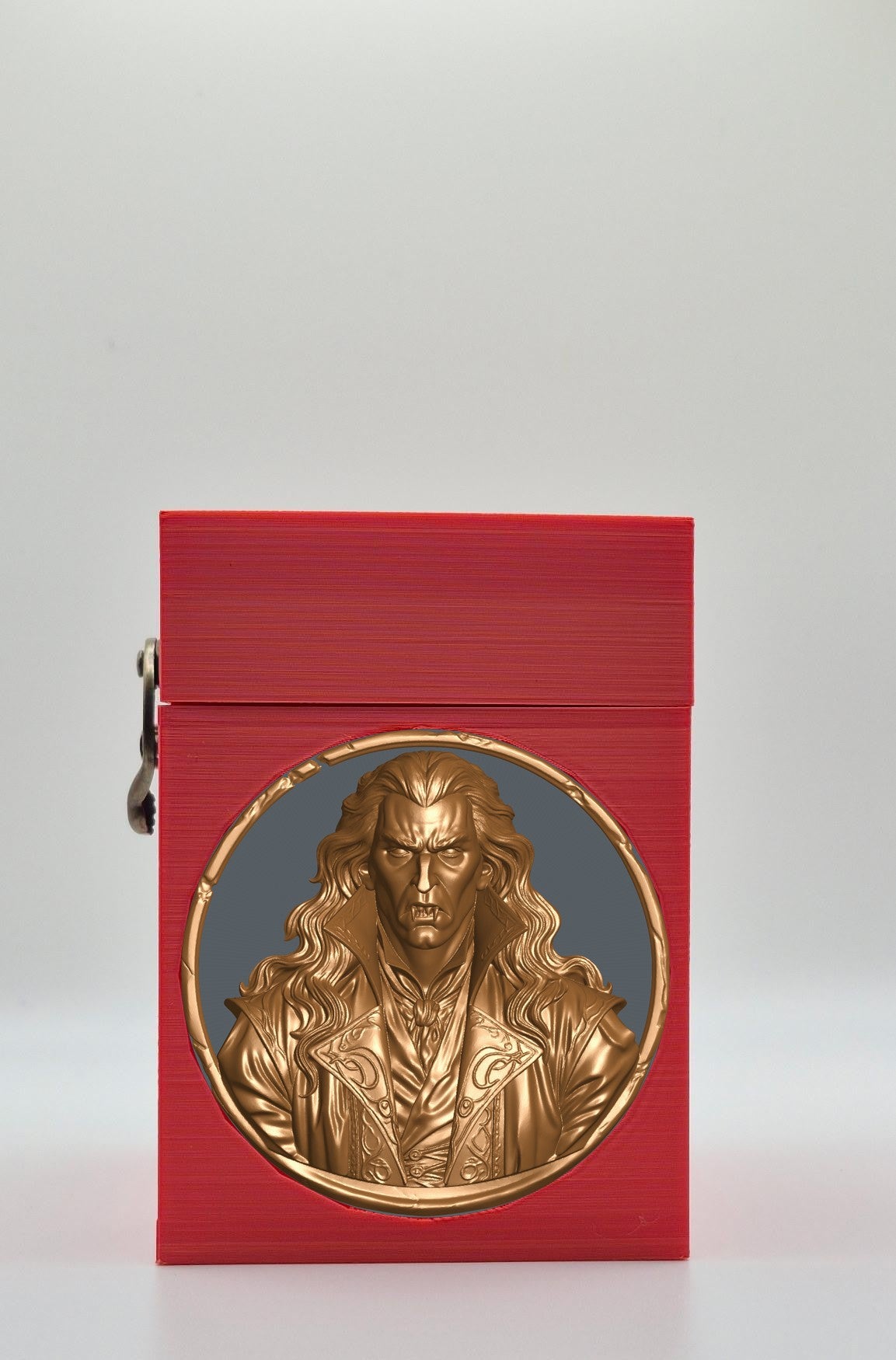 Gothic Vampire Card Box — Red