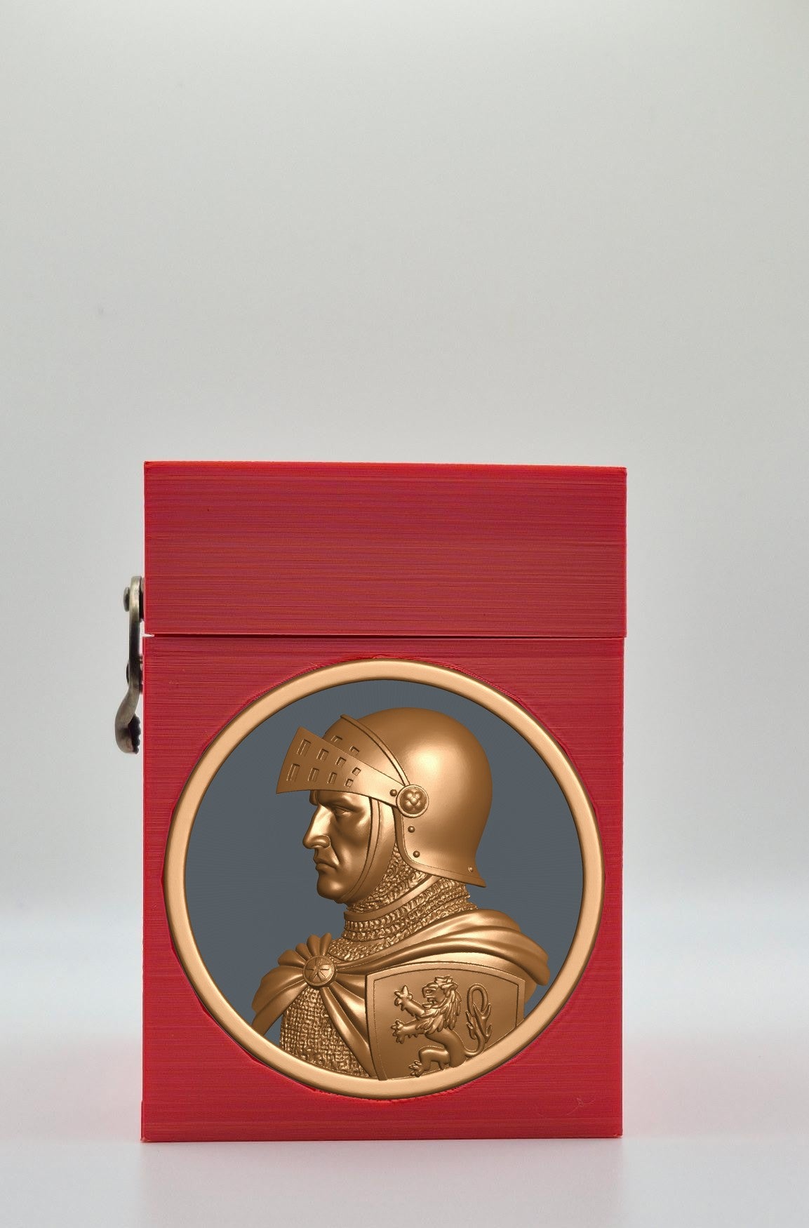 Knight Card Box — Red