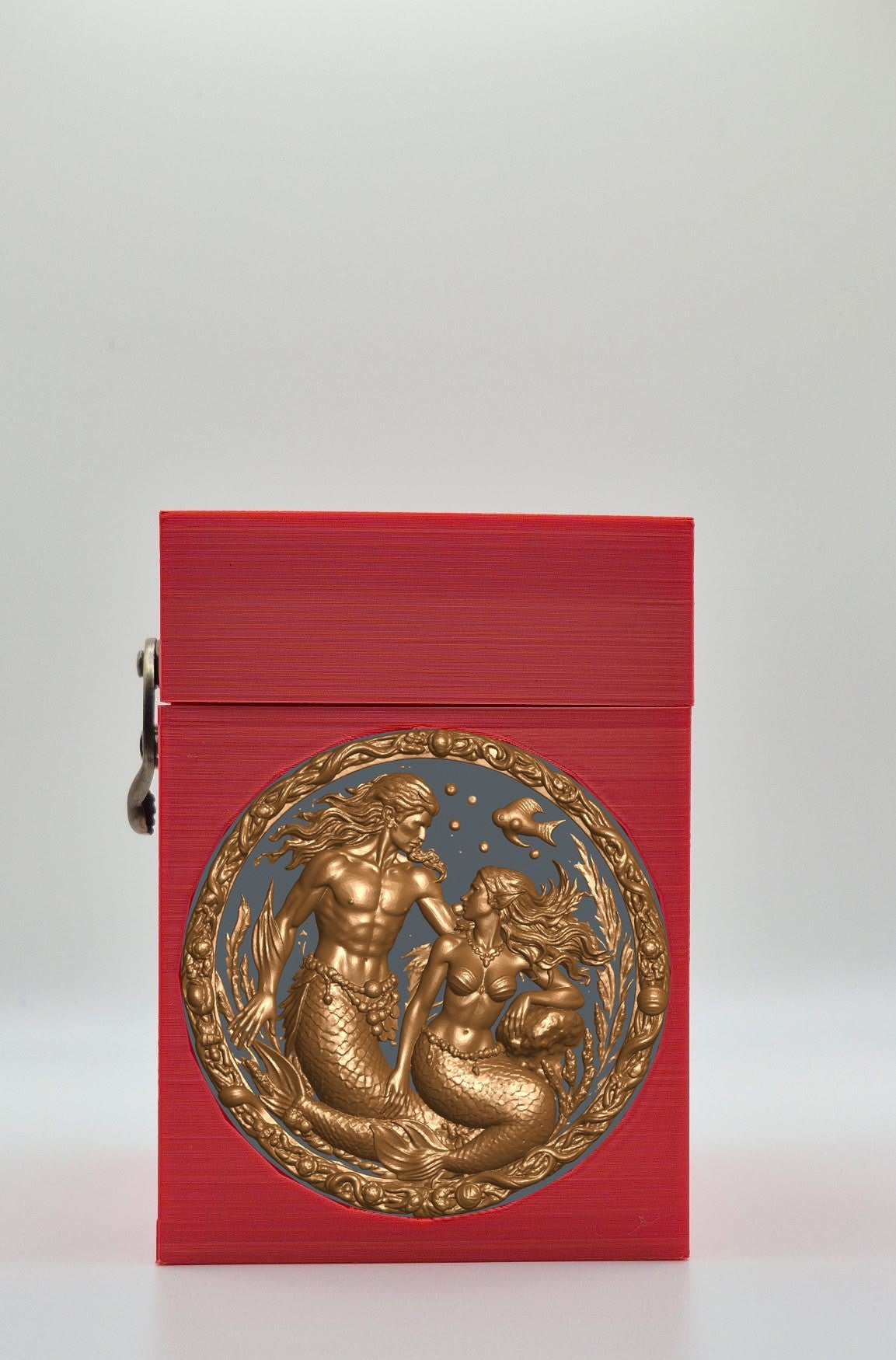 Merfolk Card Box — Red