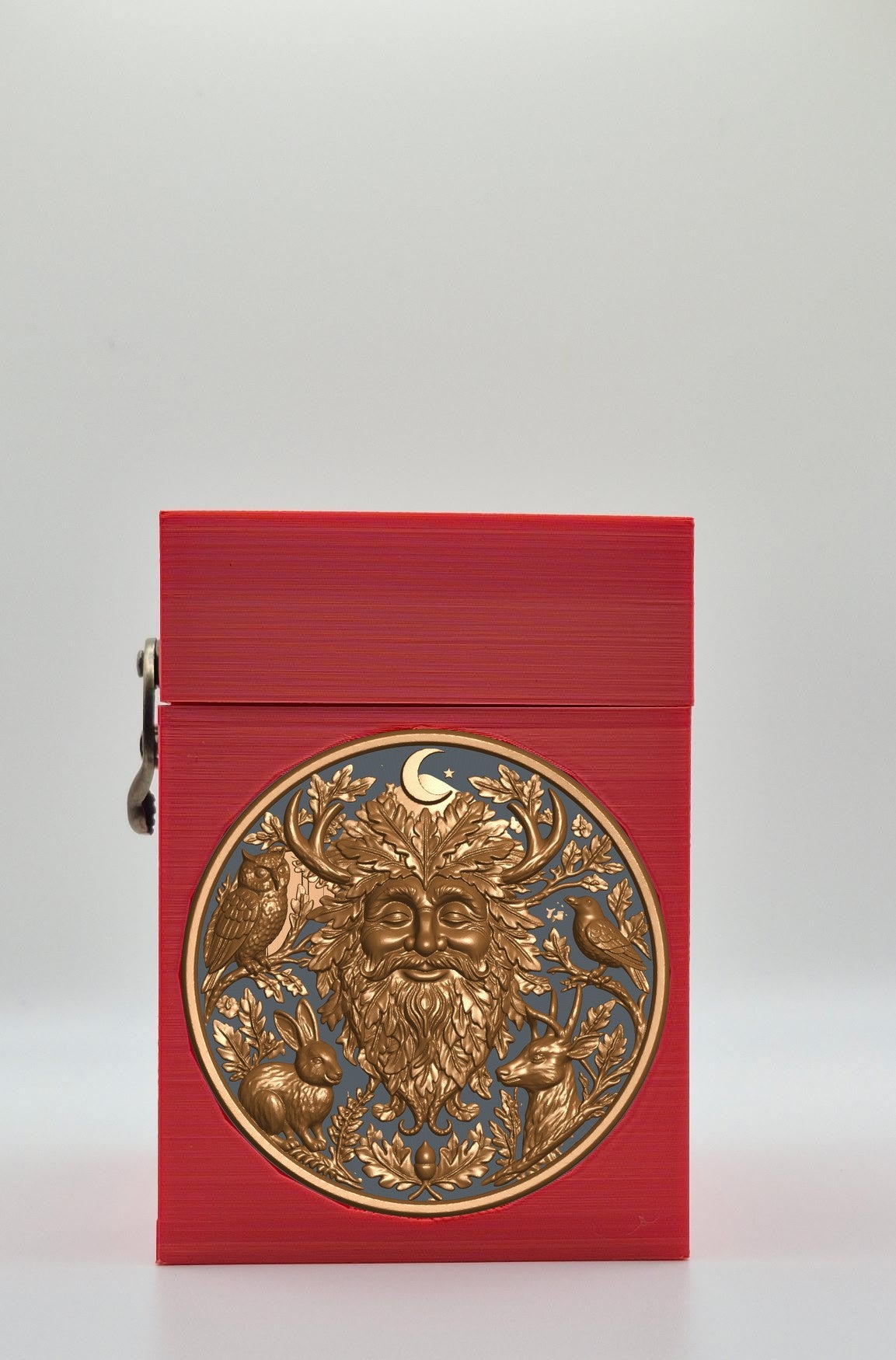 Tree Spirit Card Box — Red