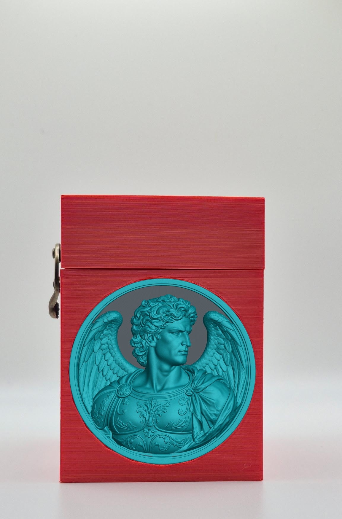 Angel Card Box — Red