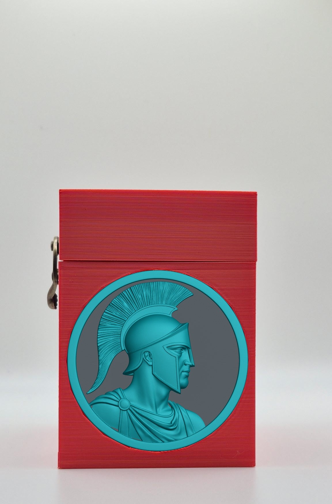 Spartan Card Box — Red