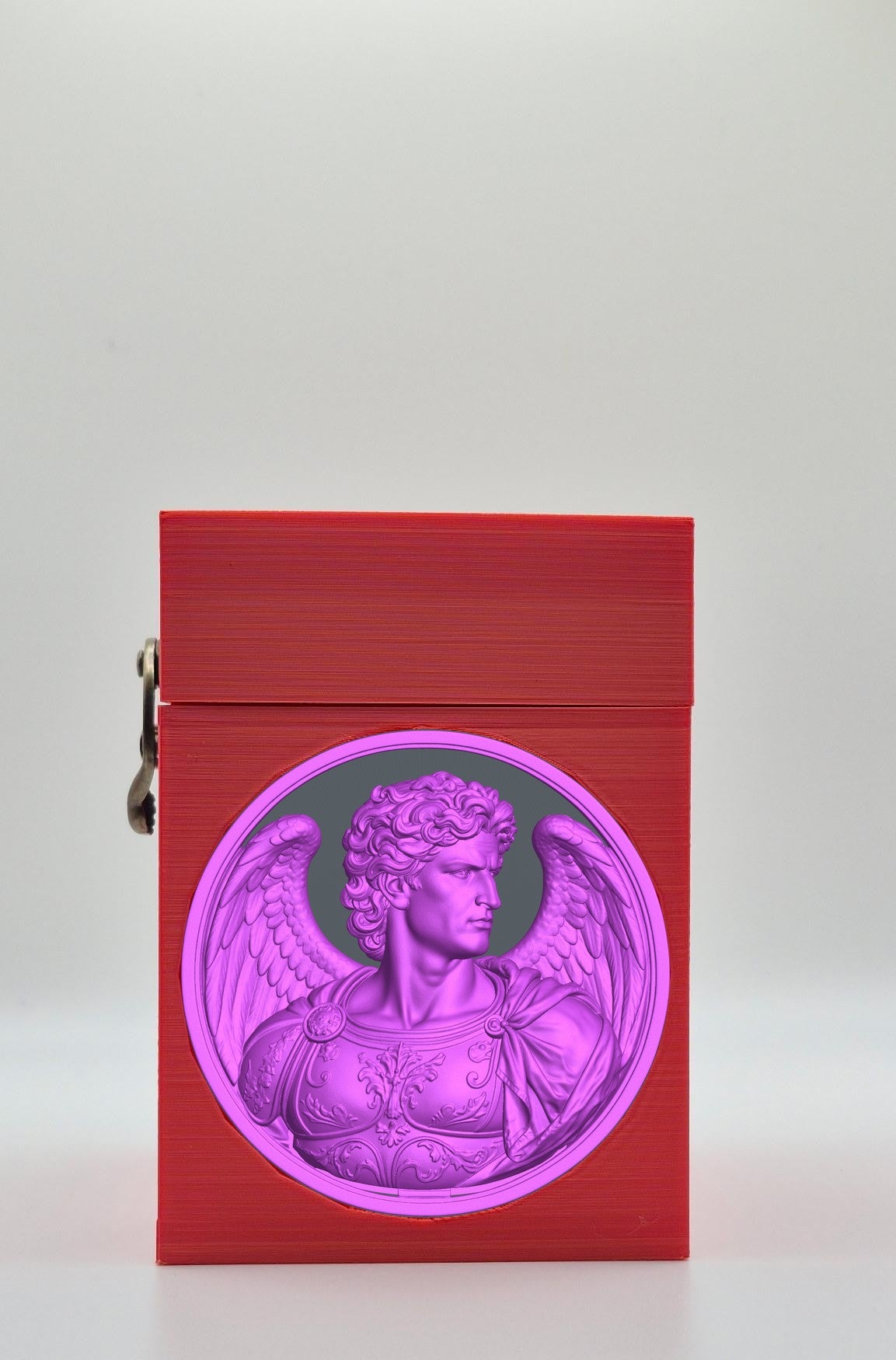 Angel Card Box — Red