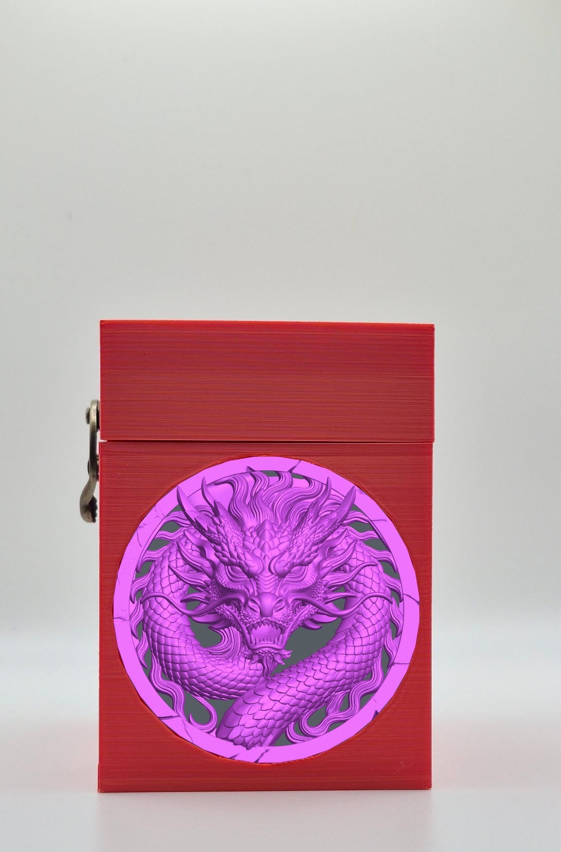 Dragon Card Box — Red