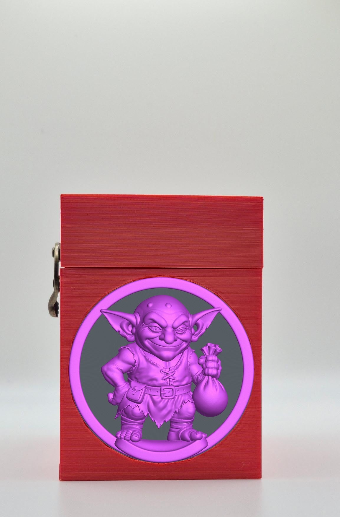 Greedy Goblin Card Box — Red