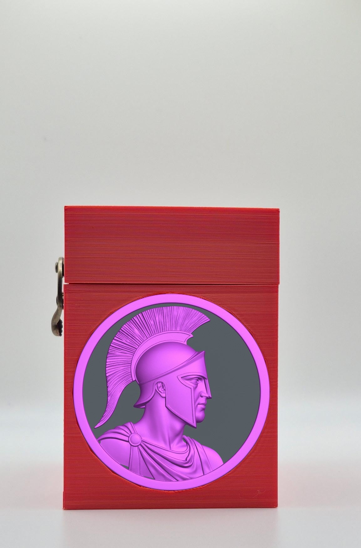 Spartan Card Box — Red
