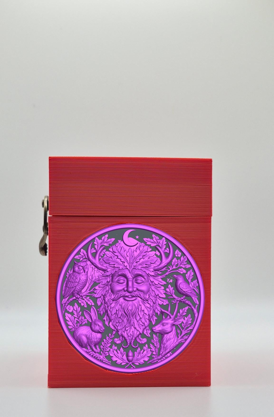 Tree Spirit Card Box — Red