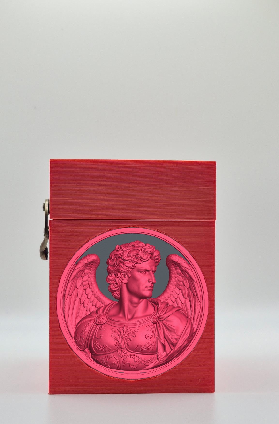 Angel Card Box — Red