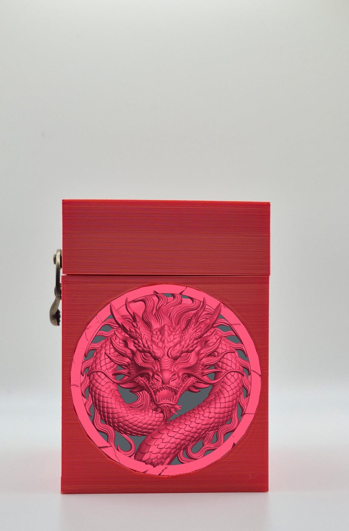 Dragon Card Box — Red
