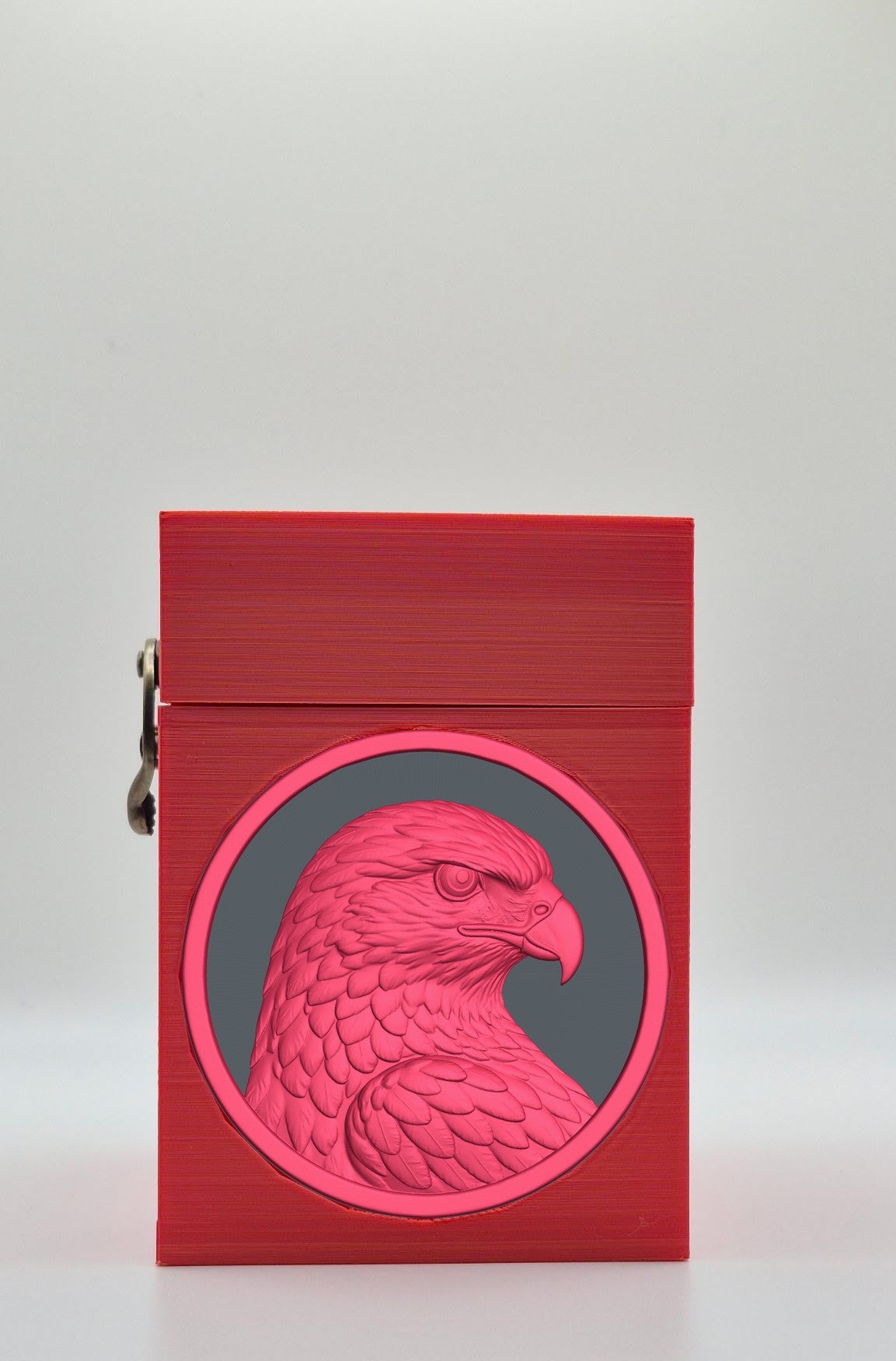 Eagle Card Box — Red