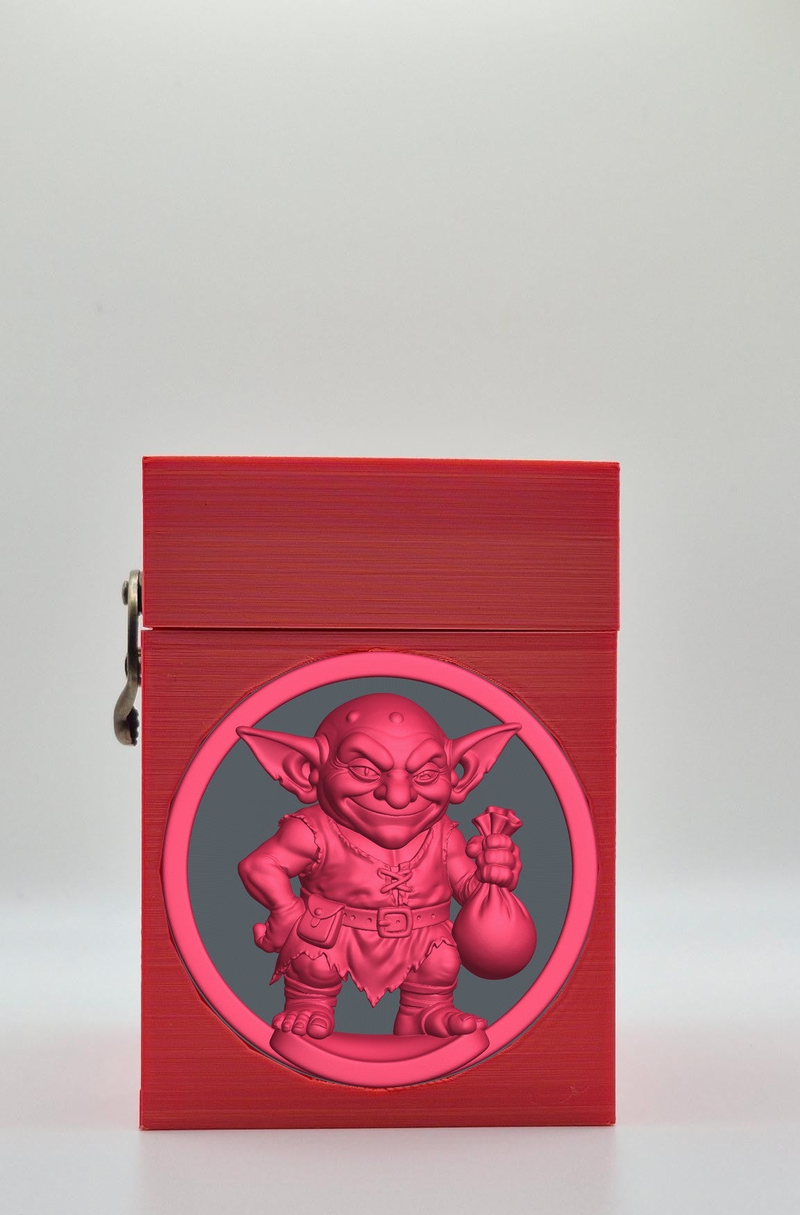 Greedy Goblin Card Box — Red