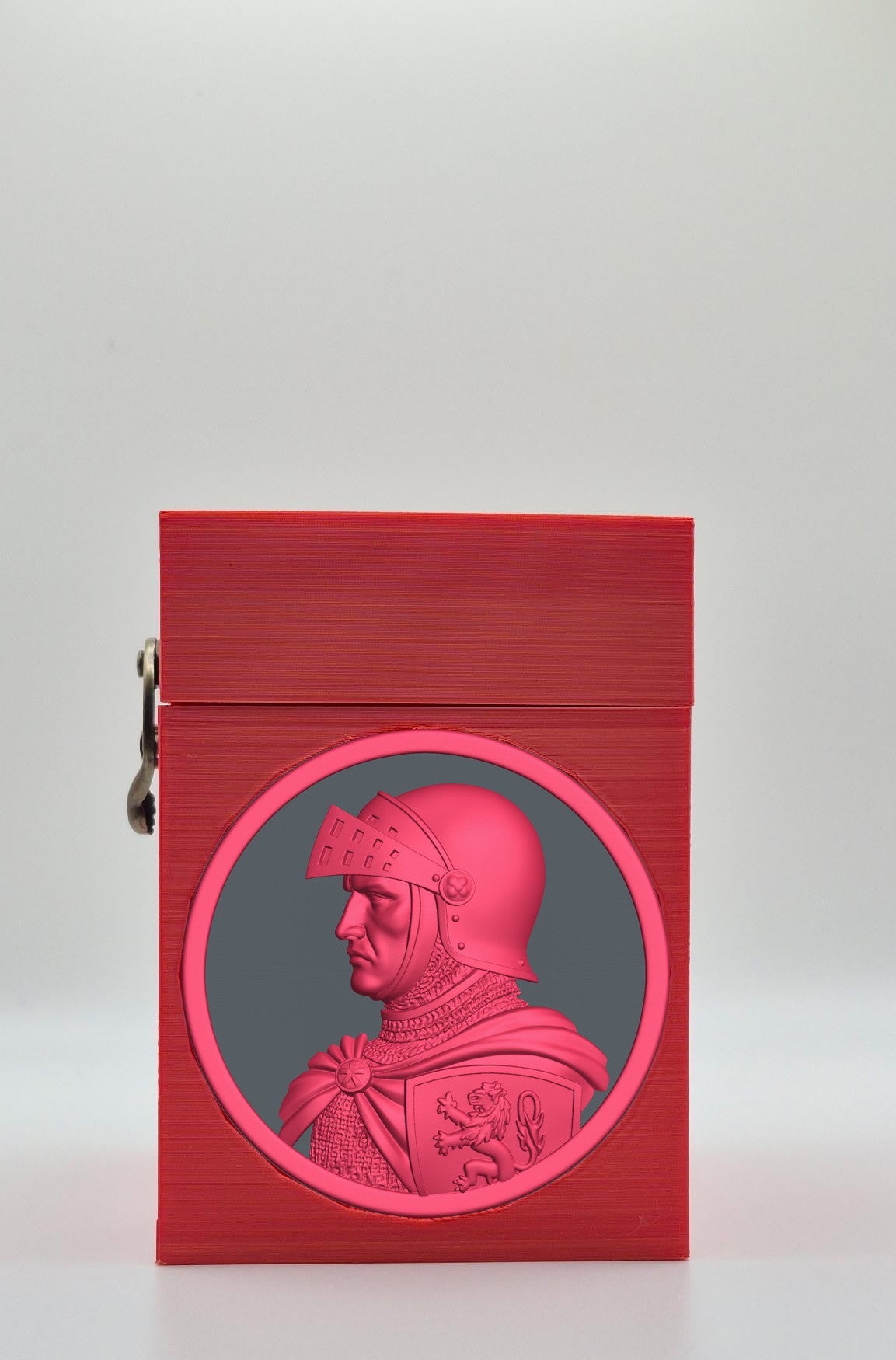 Knight Card Box — Red