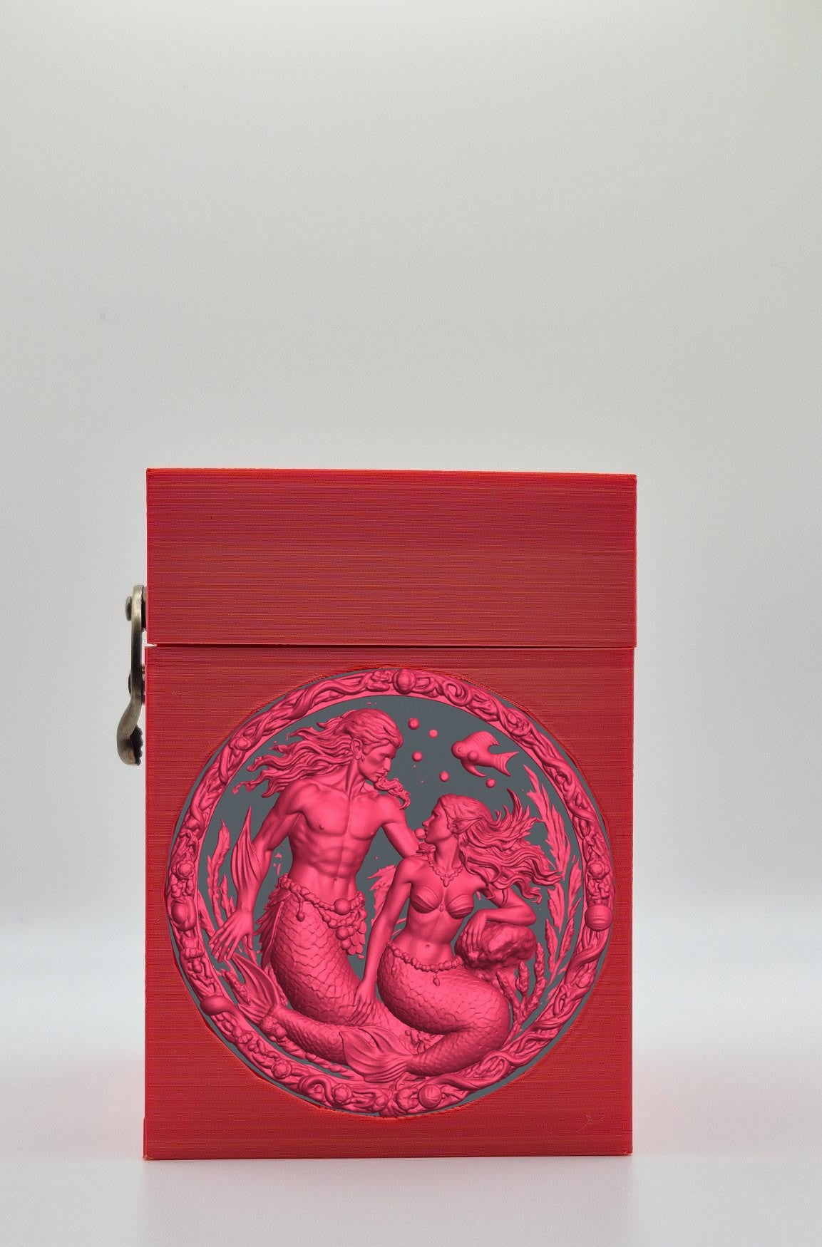 Merfolk Card Box — Red