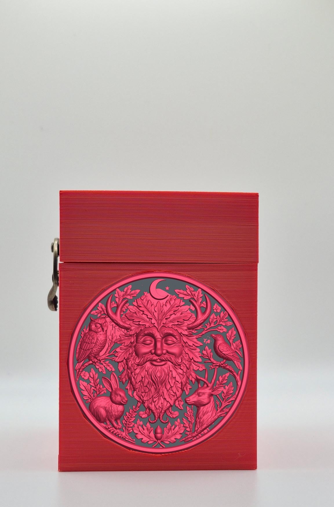 Tree Spirit Card Box — Red