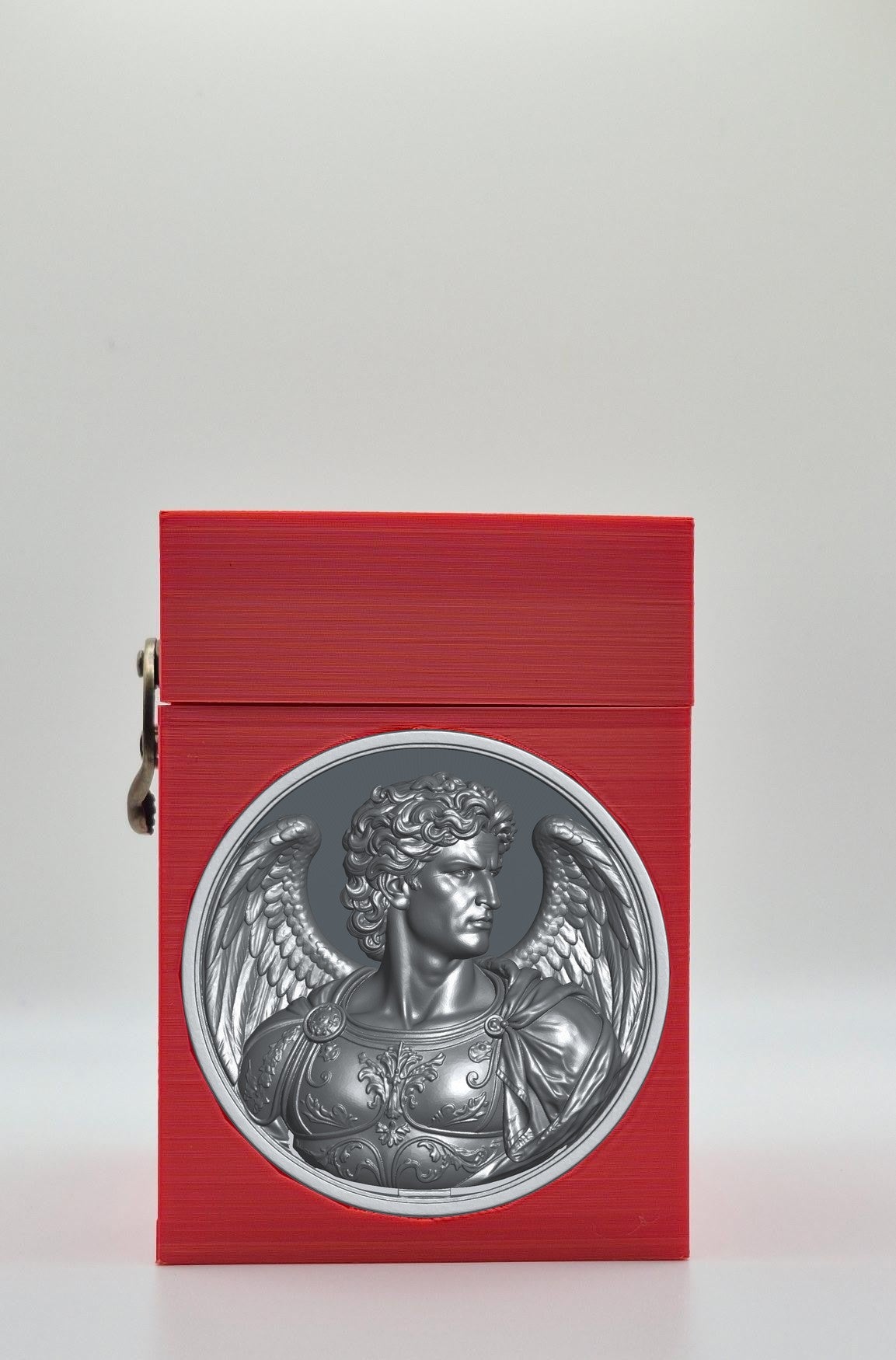 Angel Card Box — Red