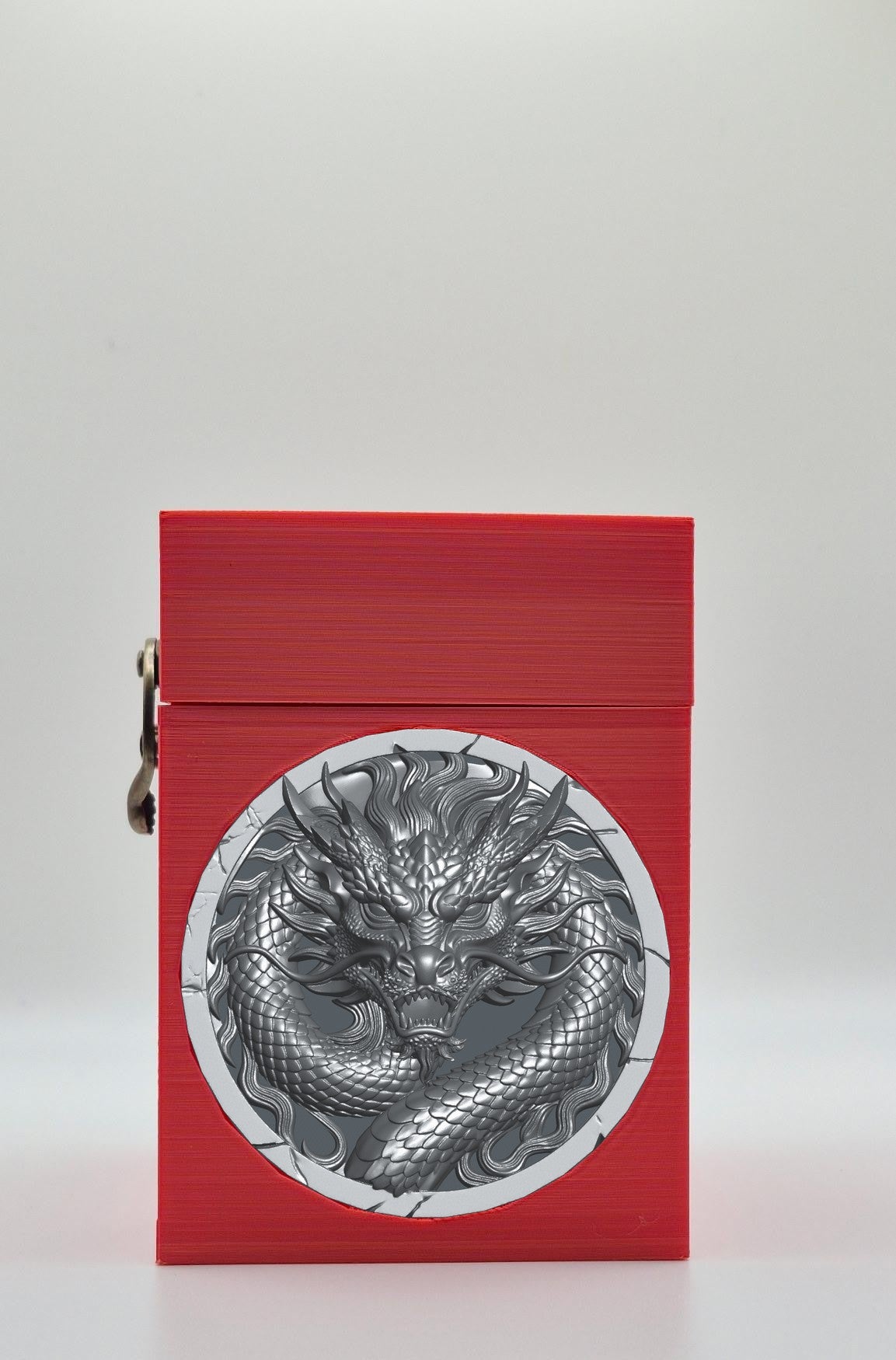 Dragon Card Box — Red