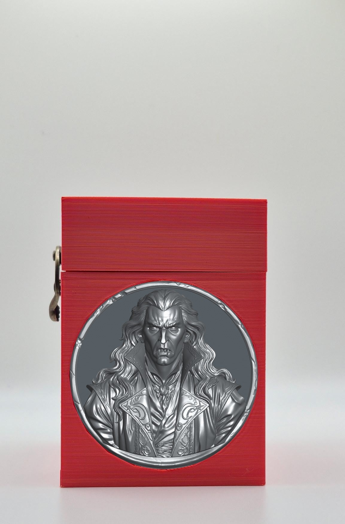 Gothic Vampire Card Box — Red