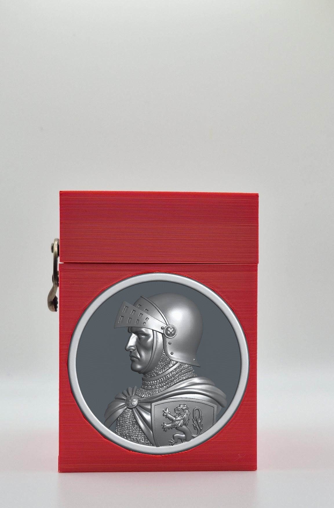 Knight Card Box — Red