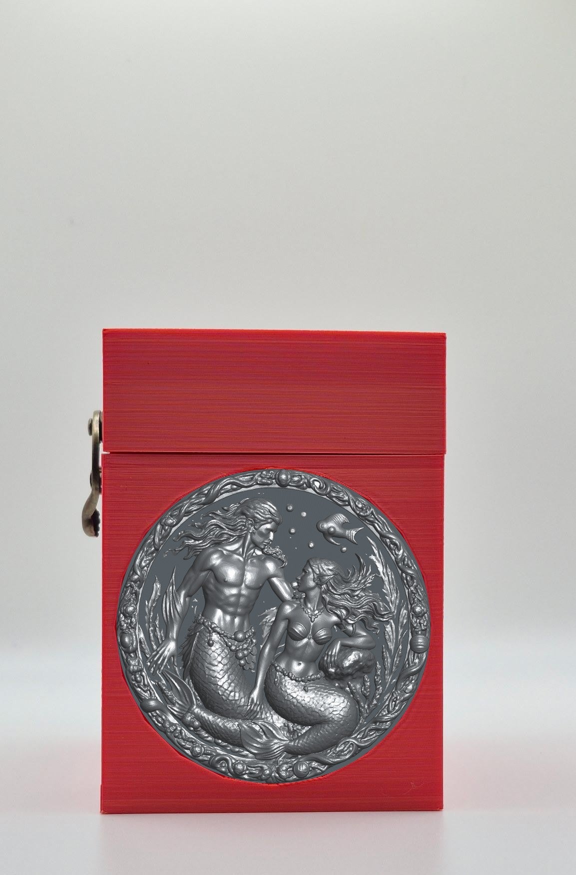 Merfolk Card Box — Red