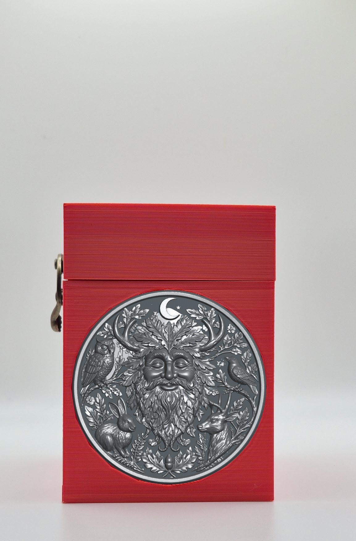 Tree Spirit Card Box — Red