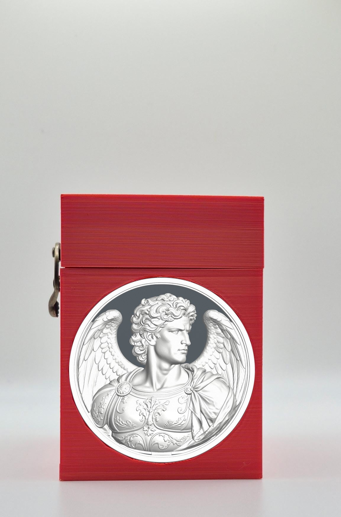 Angel Card Box — Red