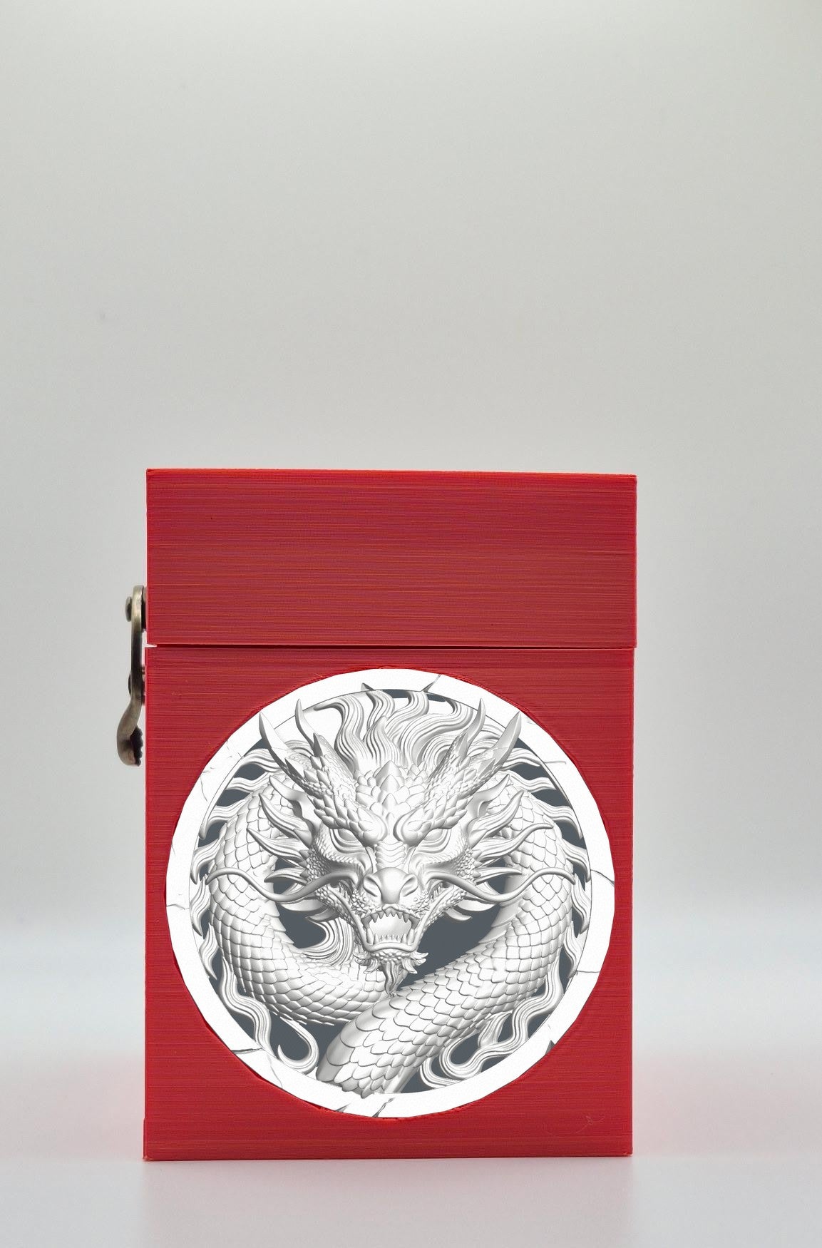 Dragon Card Box — Red