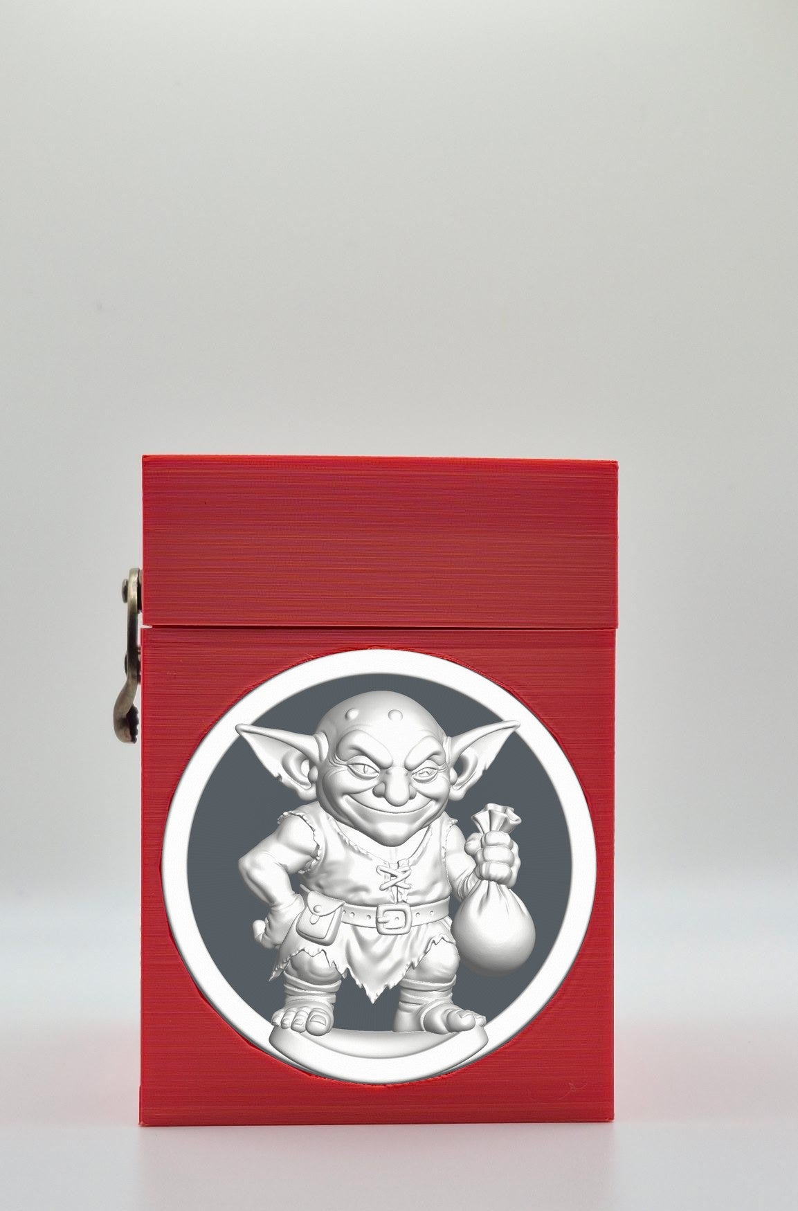 Greedy Goblin Card Box — Red