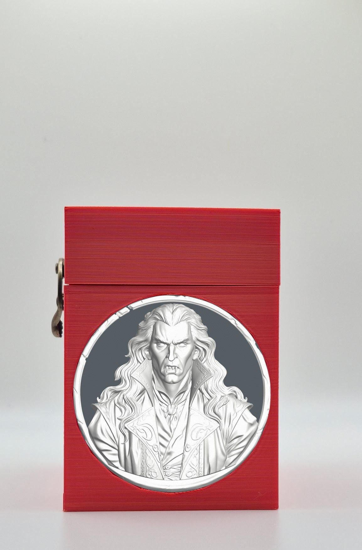 Gothic Vampire Card Box — Red