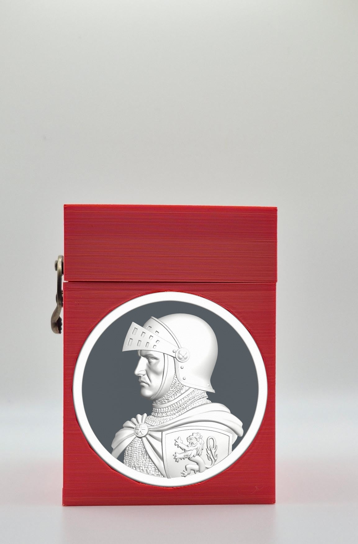 Knight Card Box — Red