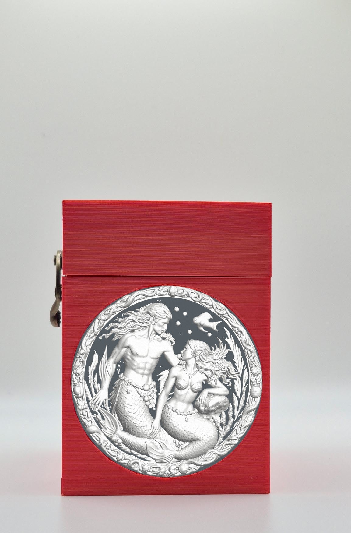Merfolk Card Box — Red