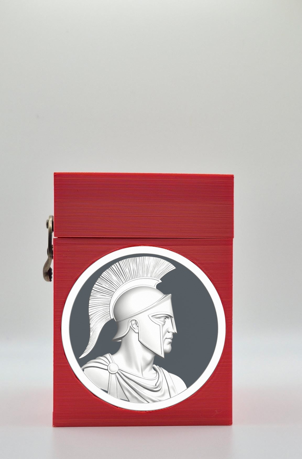 Spartan Card Box — Red