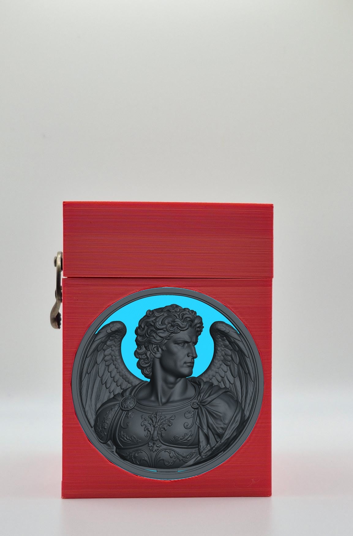 Angel Card Box — Red