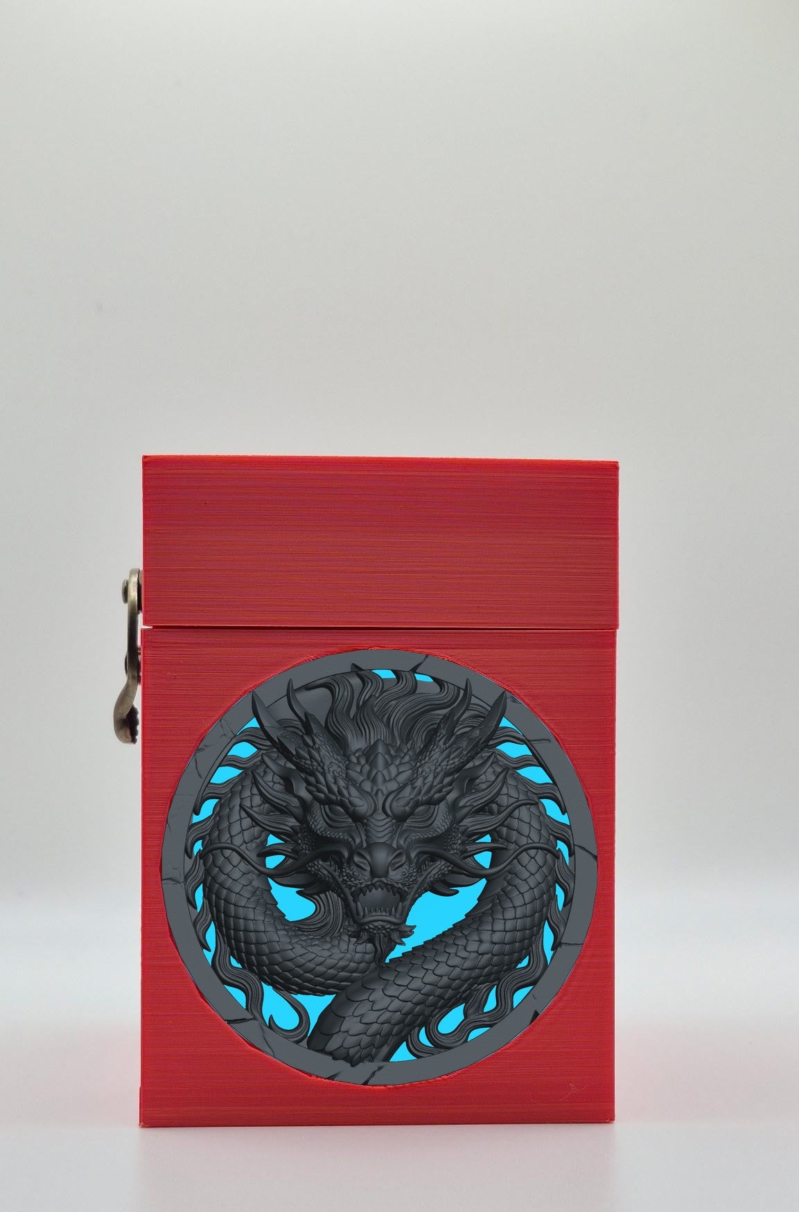 Dragon Card Box — Red