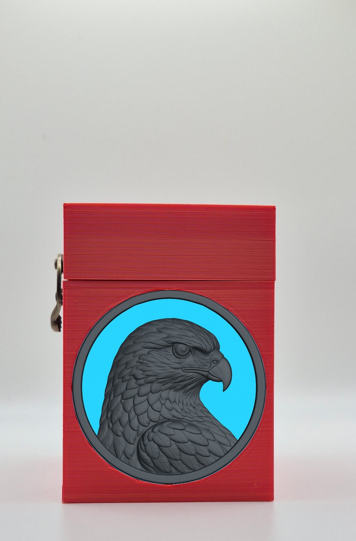 Eagle Card Box — Red