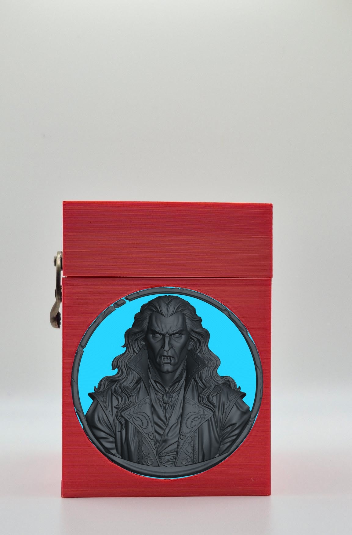 Gothic Vampire Card Box — Red