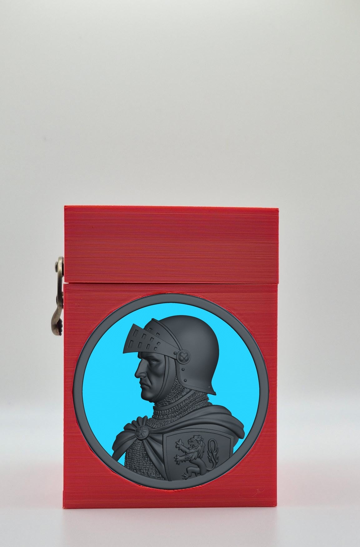 Knight Card Box — Red