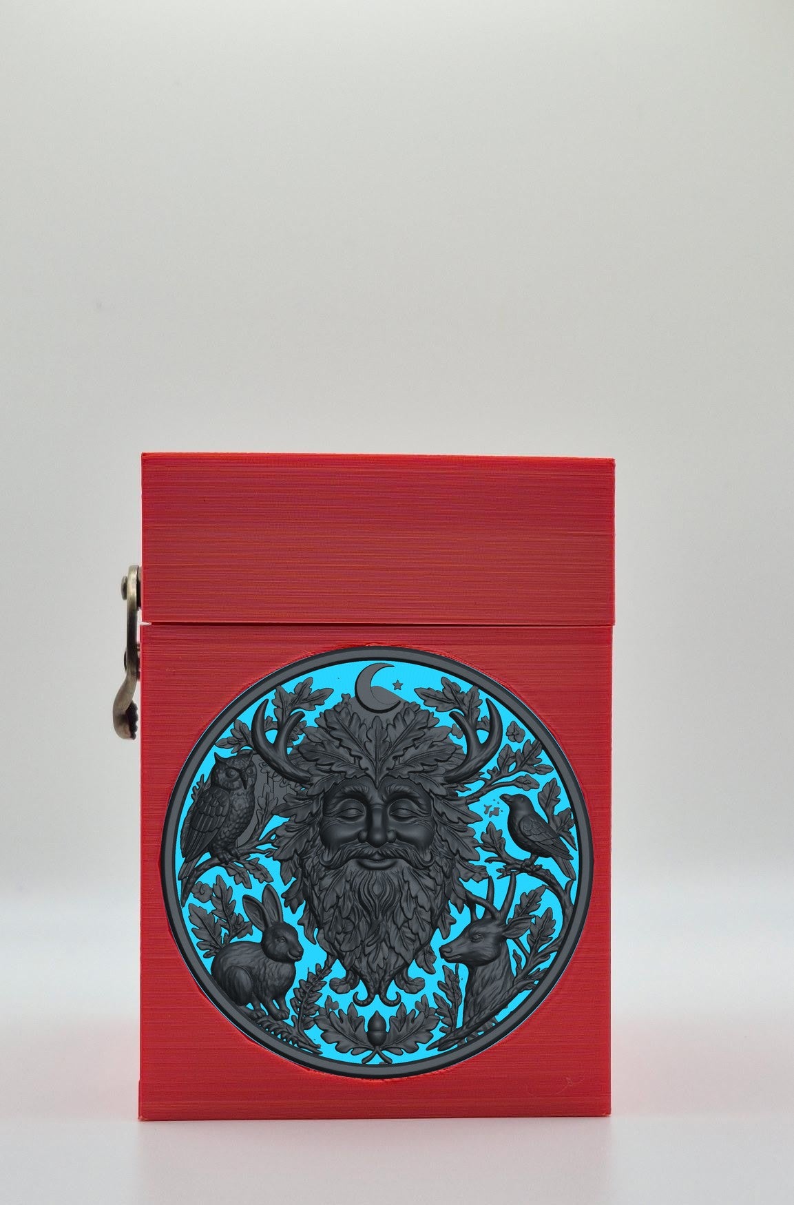 Tree Spirit Card Box — Red