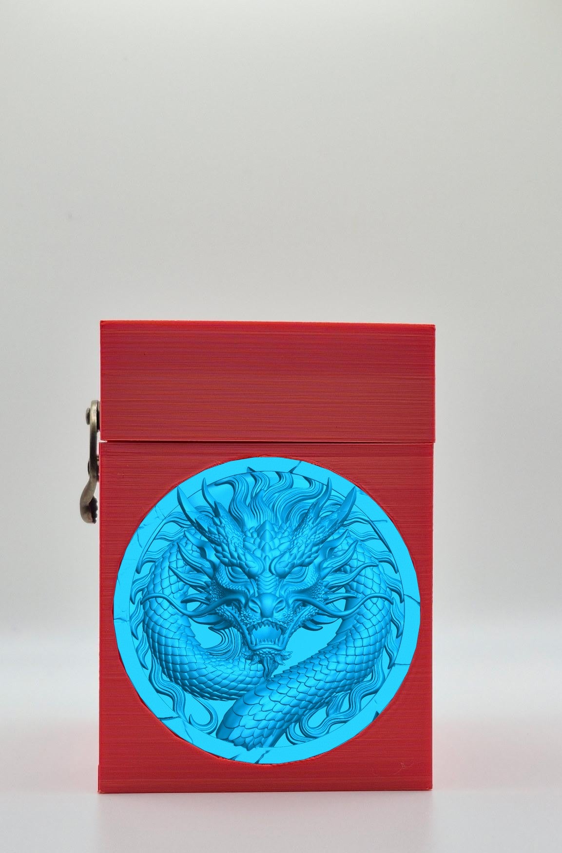 Dragon Card Box — Red