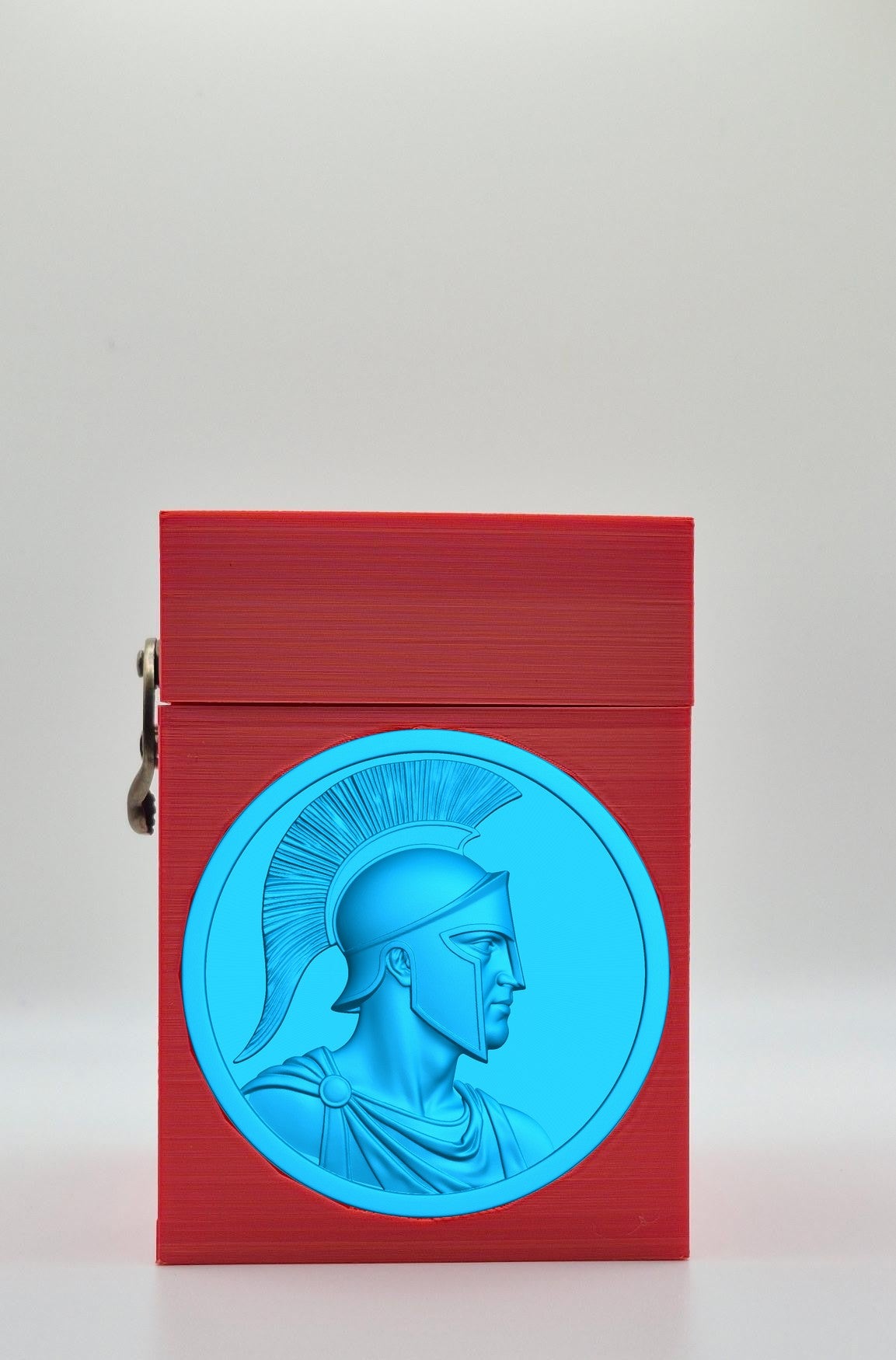 Spartan Card Box — Red